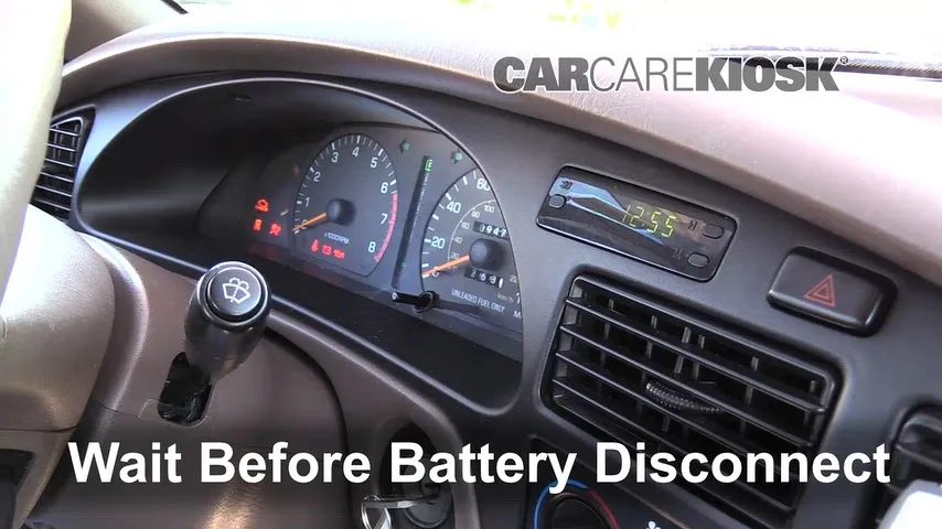 1996 Toyota Camry LE 2.2L 4 Cyl. Sedan (4 Door) Battery Replace
